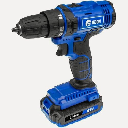 Изображение товара Дрель аккумуляторная Edon AD-21E + набор