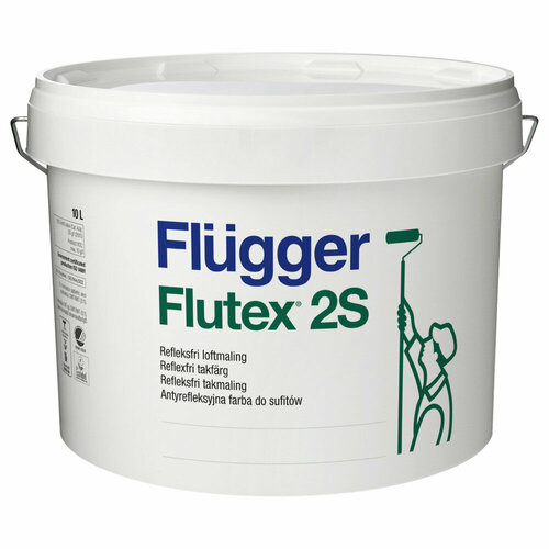 Flugger Flutex 2S (База: Ultramarine (Для колеровки темных оттенков), 3 л.)