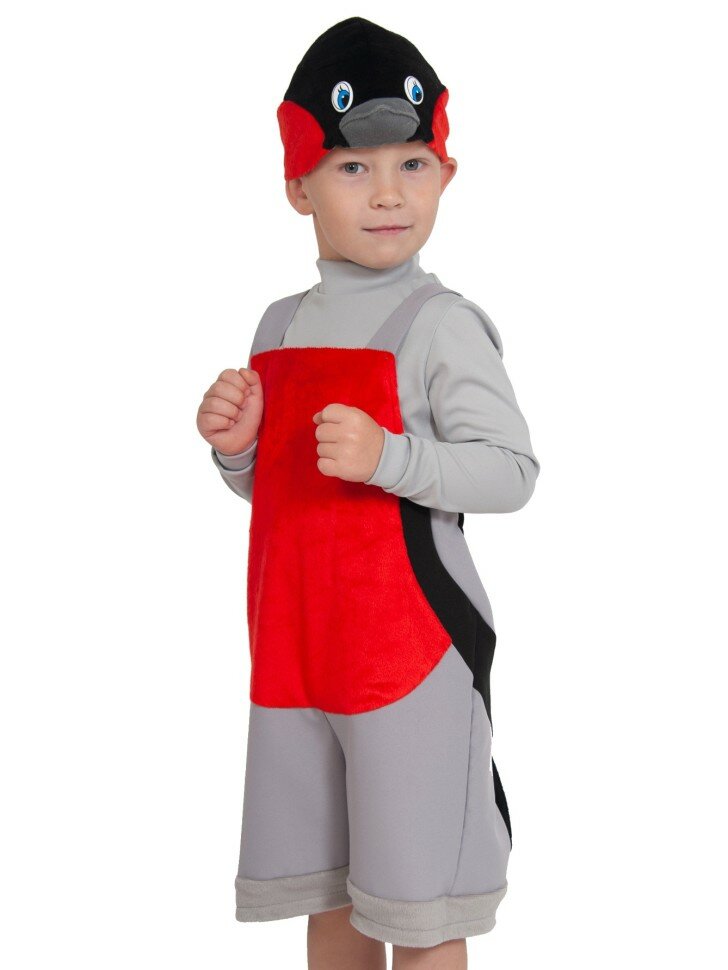 Костюм Снегирь ткань-плюш 2033 S 3-5 лет 98-116см