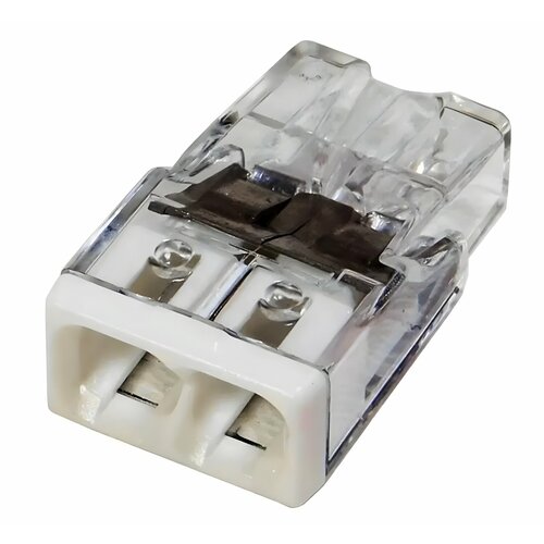 Клемма WAGO 2273-202, 2-контактная, 4 шт, изоляция ABS-пластик