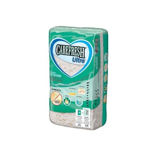 Впитывающий наполнитель Carefresh Ultra, 10л, 4 шт. carefresh chipsi original целлюлозный наполнитель для мелких домашних животных и птиц 5 л