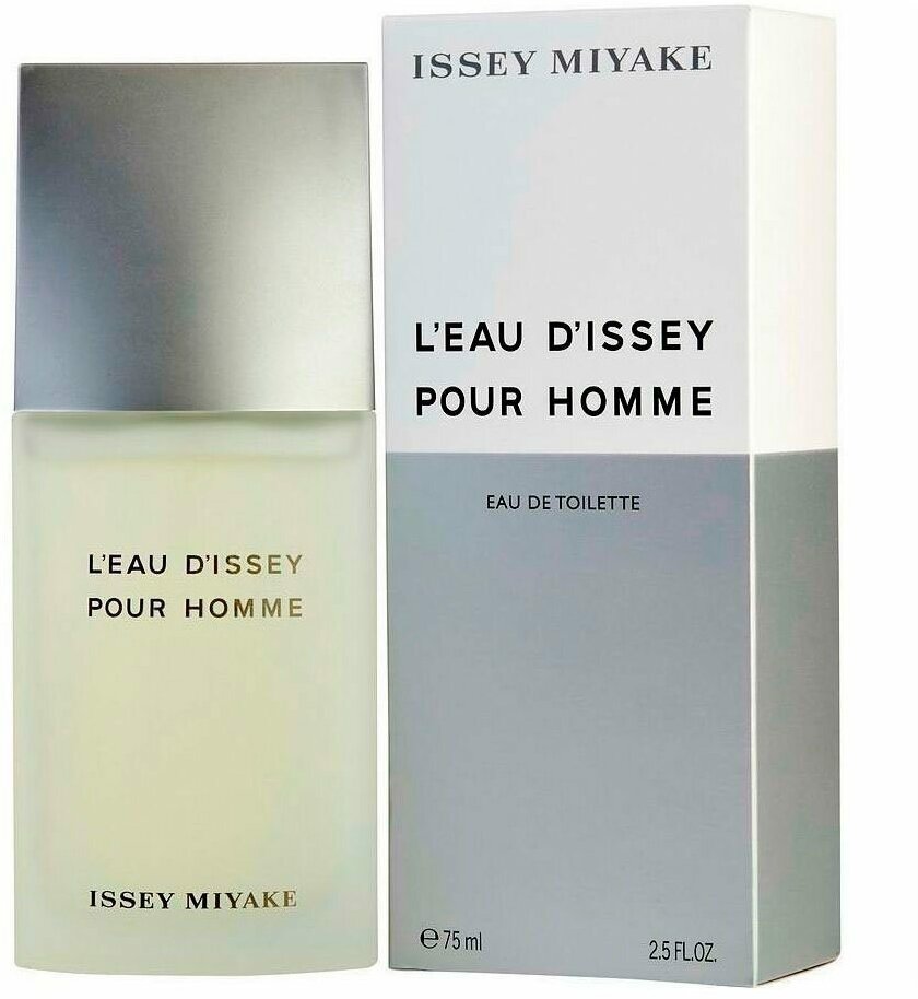 Туалетная вода Issey Miyake мужская L`Eau D`Issey Pour Homme 75 мл