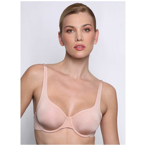 Бюстгальтер с мягкой чашкой из микрофибры Jolidon пудровый 80C 1953₽