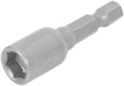 Набор насадок для кровельных саморезов Dexter 8 мм, 2 шт.