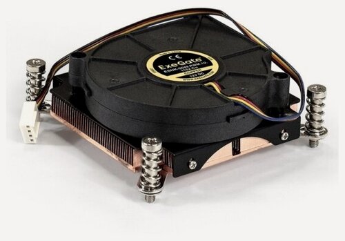 Изображение товара Кулер для процессора Exegate ESNK-0049. PWM.1U.115x. Cu (EX286162RUS)