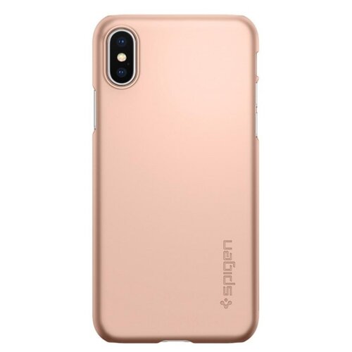 фото Чехол Spigen SGP-057CS22110 для Apple iPhone X розовое золото