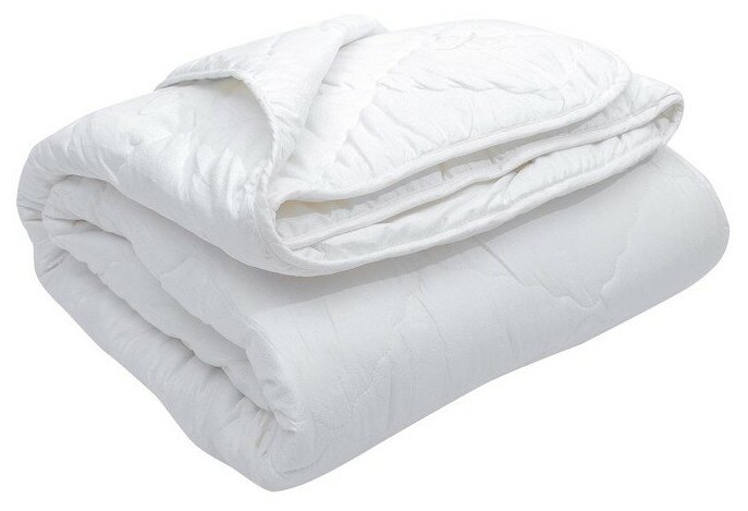 VESTA Одеяло стандартное 172х205 см, иск. лебяжий пух, ткань глосс-сатин, п/э 100%