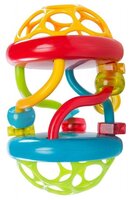 Развивающая игрушка Oball Веселые бусины 11133 желтый/зеленый/голубой/красный