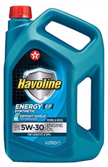 Масло моторное havoline energy ef 5w30 acea c1, ford wss-m2c934-b 4л Texaco 801373MHE