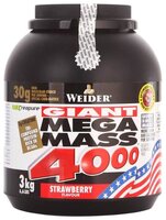 Гейнер Weider Mega Mass 4000 (3 кг) клюква-йогурт