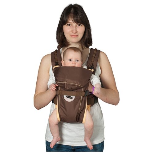 фото Рюкзак-переноска Чудо-Чадо BabyActive Simple шоколадный