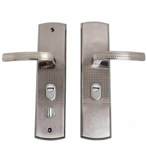 Комплект ручек для китайских металлических дверей Аллюр РН-А222-L левая ручка дверная на планке ph ct217 l для китайских металлических дверей левая никель хром