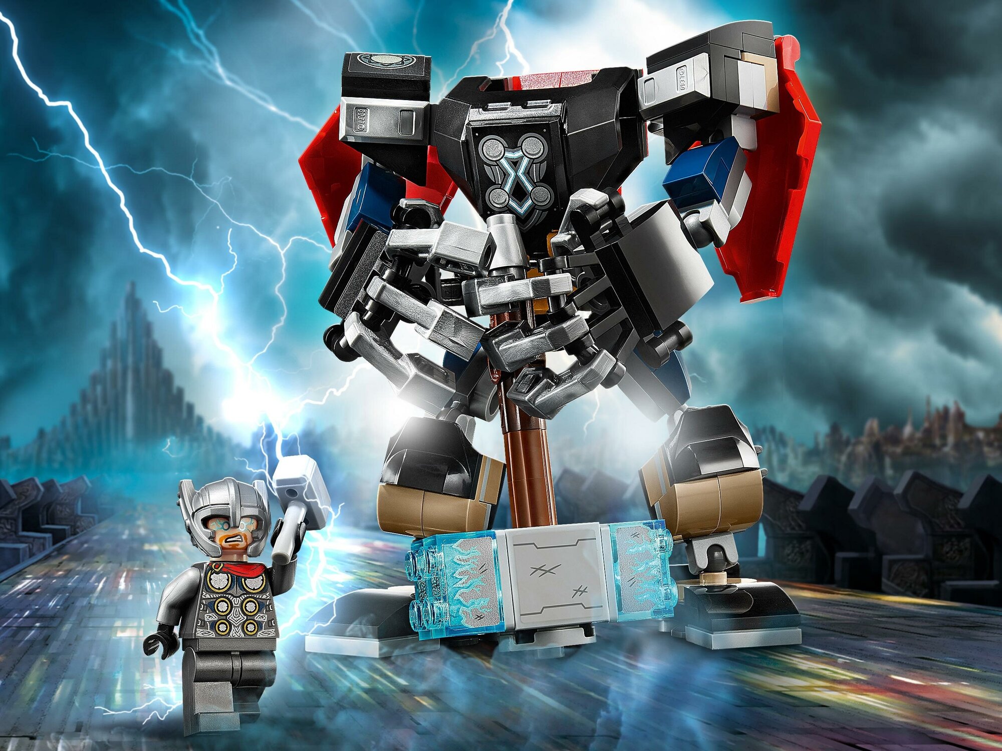 Конструктор LEGO Super Heroes Тор: робот - фото №12