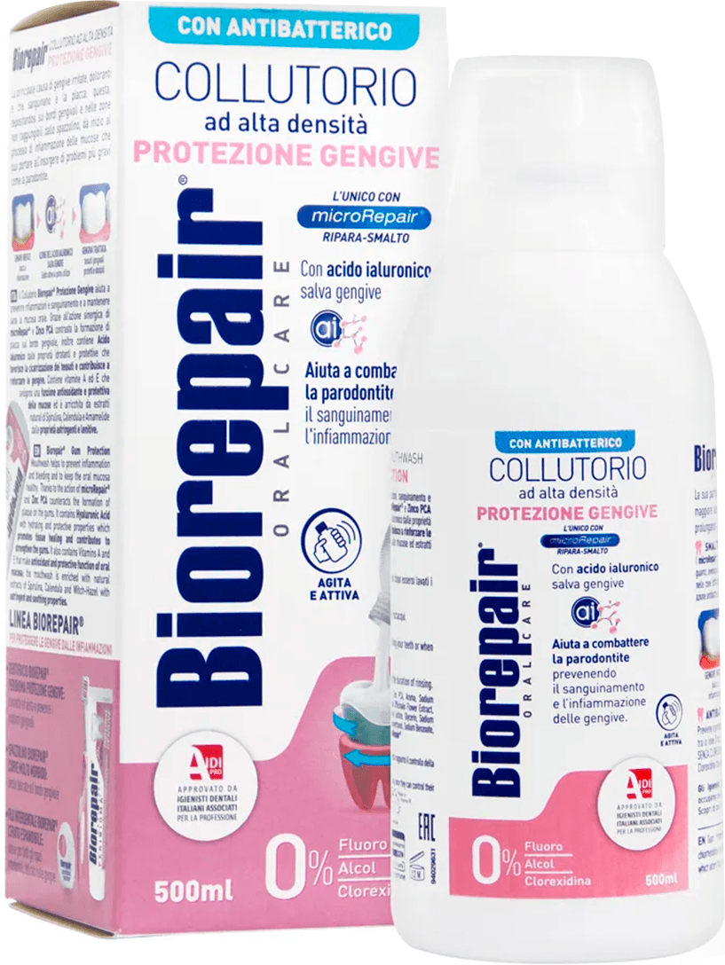 Ополаскиватель Biorepair Mouthwash Gum Protection 500 мл