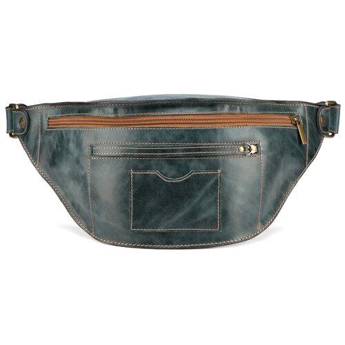 фото Кожаная сумка на пояс "клайд" . кожинка. мастерская сумок кожинка