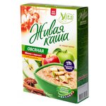 Vita Живая каша Каша овсяная с яблоком, корицей и пребиотиками, порционная (6 шт.) - изображение