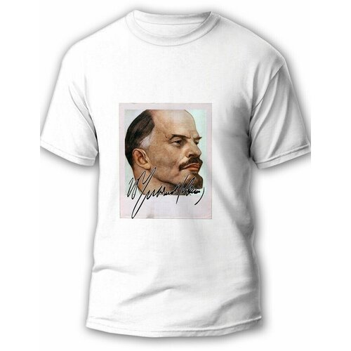 фото Футболка, размер l, белый будь на стиле