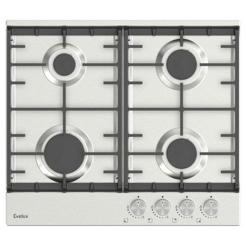 Варочная панель газовая EVELUX HEG 600 X нержавеющая сталь 1499000₽