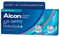 Контактные линзы Air Optix (Alcon) Plus HydraGlyde (6 линз) R 8,6 D -6,75