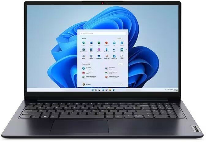 Ноутбук Lenovo IdeaPad 1 15IAU7 Intel Core i3 1215U 1200MHz/15.6"/1920x1080/8GB/512GB SSD/Intel UHD Graphics/Wi-Fi/Bluetooth/Без ОС (82QD001SRK) Blue