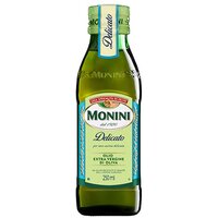 Масло Оливковое Monini Delicato Extra Virgin нерафинированное холодного отжима высшего сорта Экстра Вирджин, 0,25 л