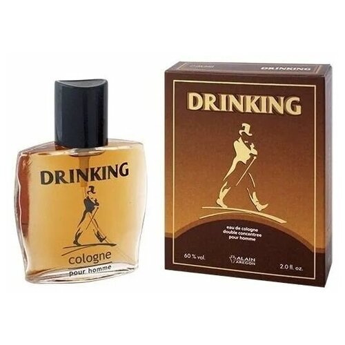 Positive Parfum Одеколон для мужчин COLOGNE DRINKING 60 мл