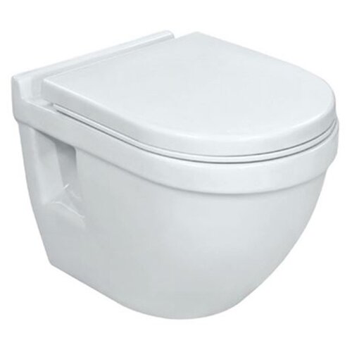 Чаша унитаза подвесная Jaquar Solo SLS-WHT-6951 микролифт с горизонтальным выпуском белый