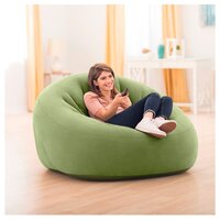 Надувное кресло Intex Club Chair (68576) зеленый