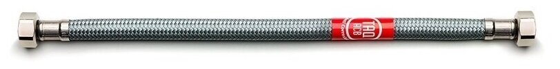 Гибкая подводка Tucai 1/2"-1/2", 40см, в полимерной оплетке, внутренняя резьба-внутренняя резьба 203003