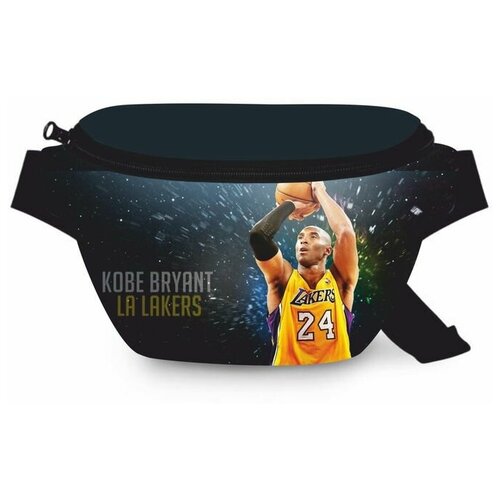 Сумка поясная , мультиколор nba basketball kobe bryant basic knitted