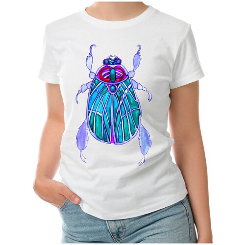 фото Футболка roly, размер m, белый