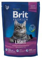 Корм для кошек Brit Premium Light Cat (0.3 кг) 0.3 кг