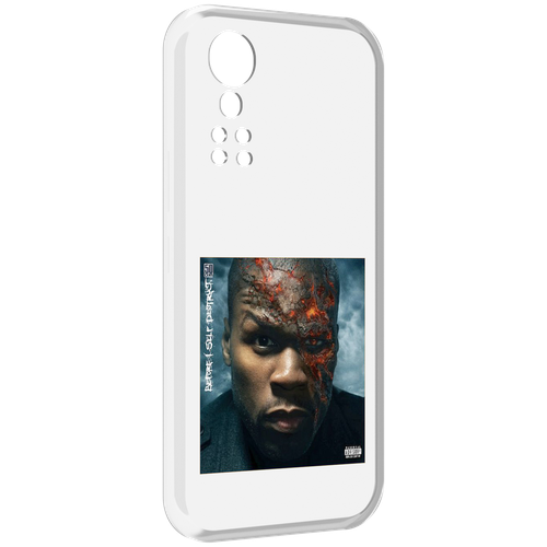 Чехол MyPads 50 Cent - Before I Self Destruct мужской для ZTE Axon 30 5G / Axon 30S задняя-панель-накладка-бампер