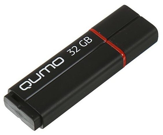 Флешка Qumo Speedster 3.0, 32 Гб, USB3.0, чт до 140 Мб/с, зап до 40 Мб/с, черная