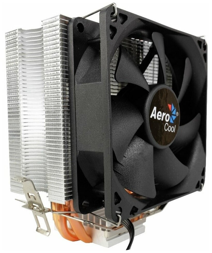 Вентилятор для процессора Aerocool Verkho 3 Soc-FM2+/AM2+/AM3+/AM4/1150/1151/1155/4-pin PWM Al+Cu 120W (Verkho 3)