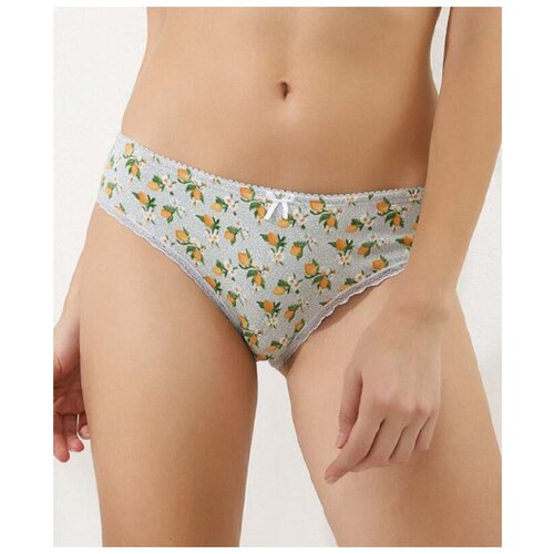 фото Трусы слипы jadea 6287., набор (2 шт.), размер iii, grigio (серый)