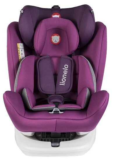 Автокресло Lionelo Bastiaan ISOFIX Violet группа 0-1-2-3 (0-36 кг)