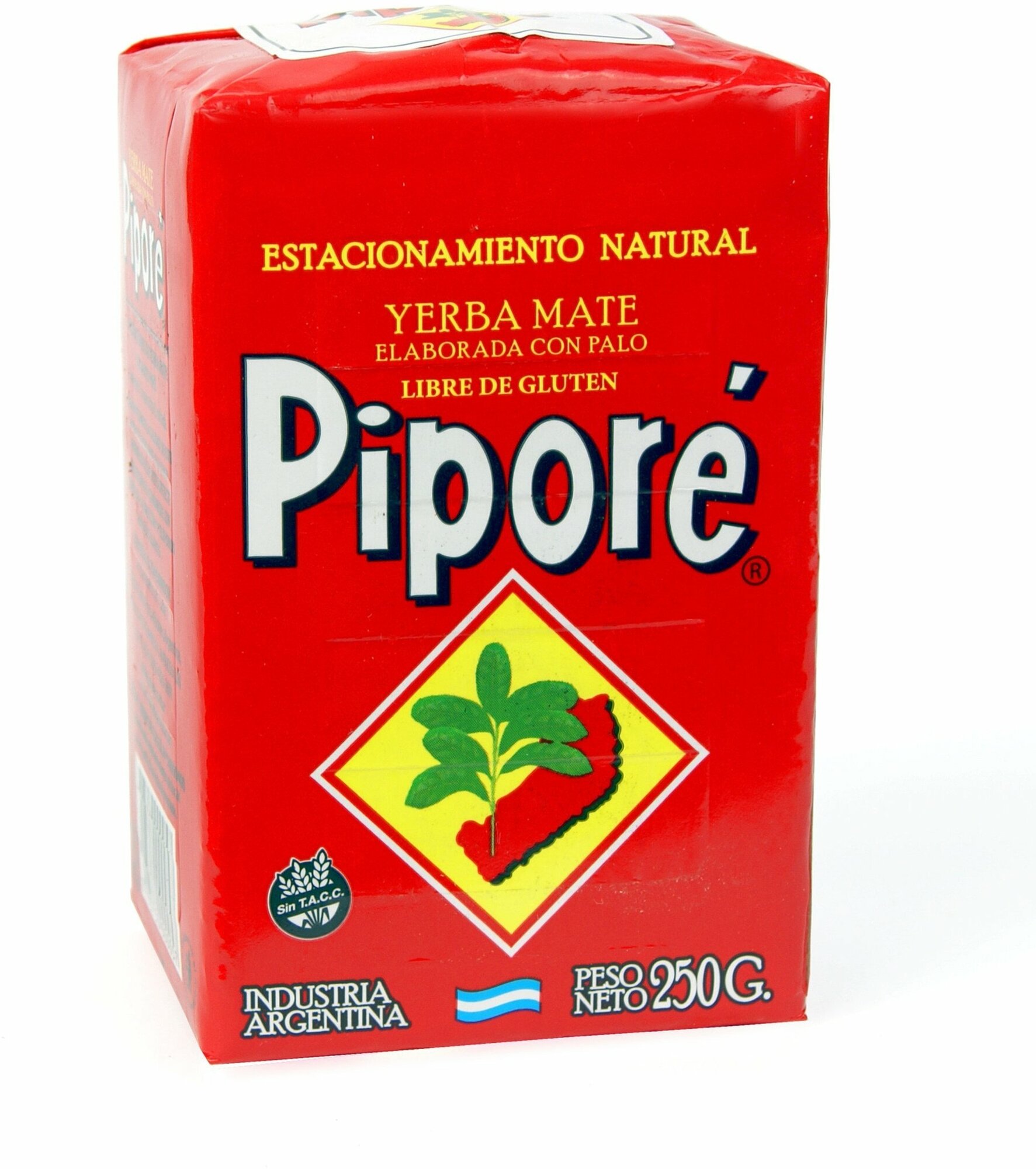 Чай йерба мате Pipore Tradicional Elaborada con palo, настоящий аргентинский мате (матэ), 250 г