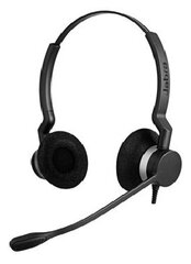 Гарнитура проводная Jabra BIZ 2300 Duo 2309-820-104 82 E-STD, NC, два динамика, QD разъем