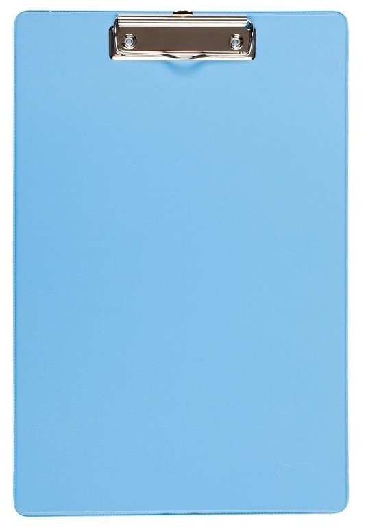 Планшет Bantex для бумаг, A4, голубой, с верхней створкой