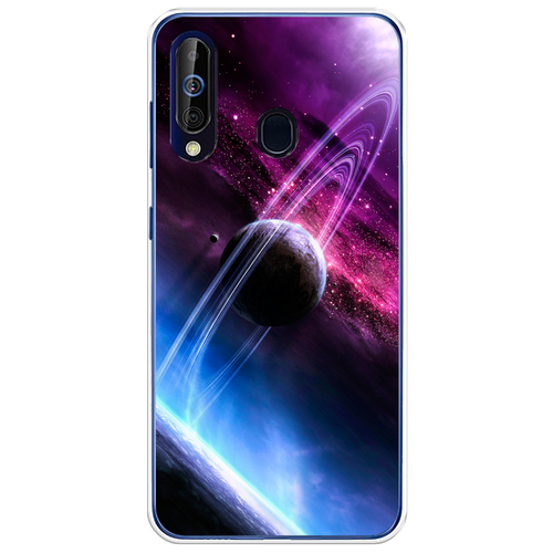 Силиконовый чехол на Samsung Galaxy A60 / Самсунг Галакси А60 Космос 17 силиконовый чехол на samsung galaxy a60 самсунг галакси а60 синий космос