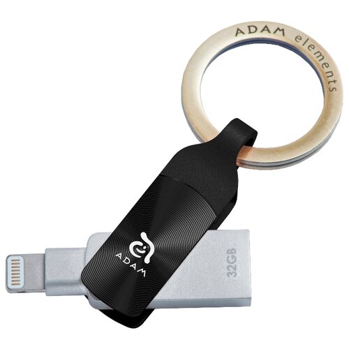 фото Флешка Adam Elements iKlips DUO + 32GB черный