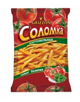 Соломка картофельная со вкусом томата и базилика