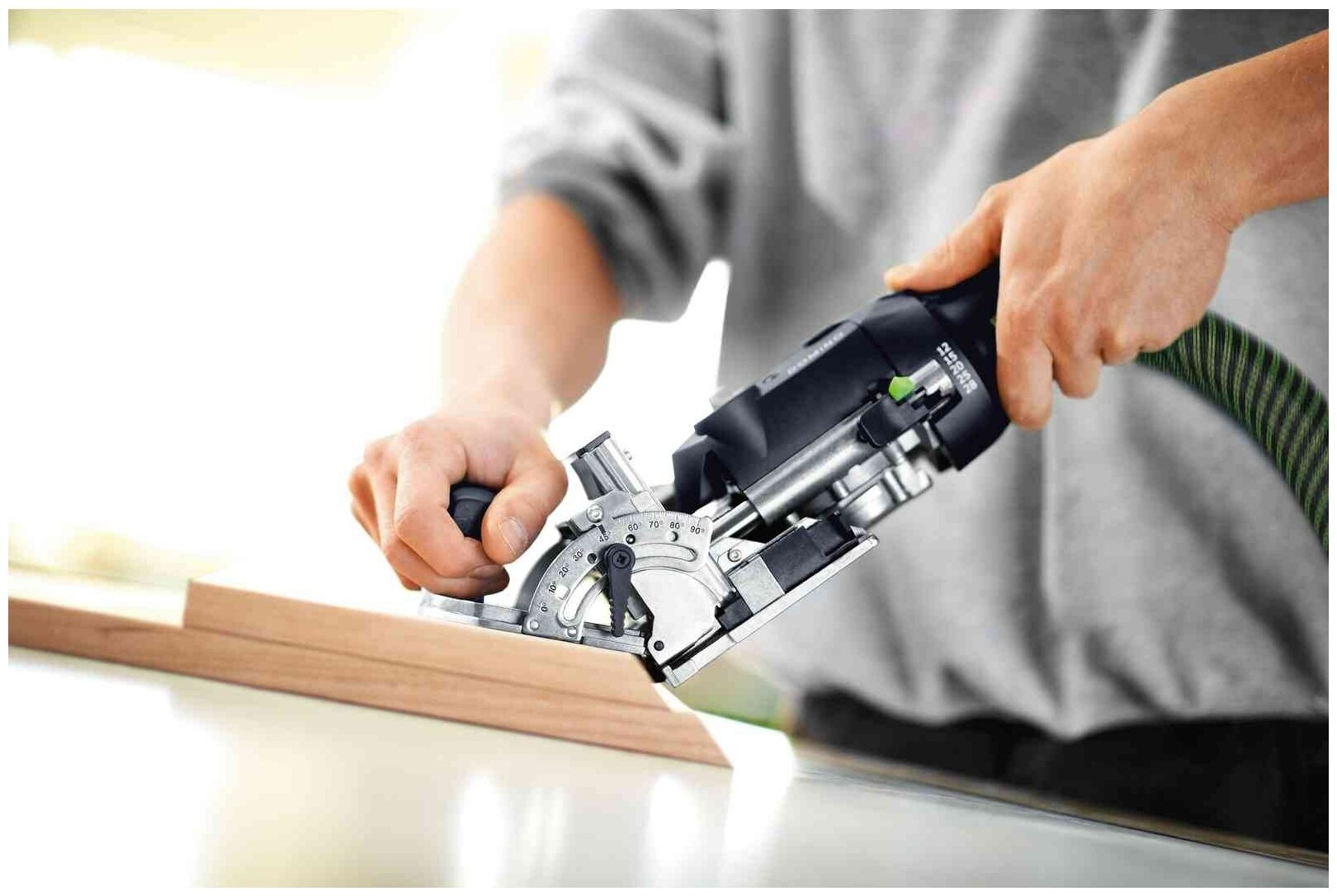 Фрезер для дюбельных соединений Festool DOMINO DF 500 Q-Set 576420 - фотография № 4