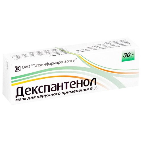 Декспантенол мазь д/нар. прим., 5%, 25 г