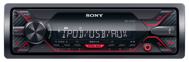 Автомагнитола Sony DSX-A210UI, черный