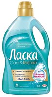 Жидкость для стирки Ласка Care & Refresh 3 л бутылка