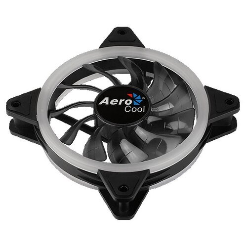 Вентилятор для корпуса AeroCool Rev RGB, черный вентилятор для корпуса aerocool rev rgb 120