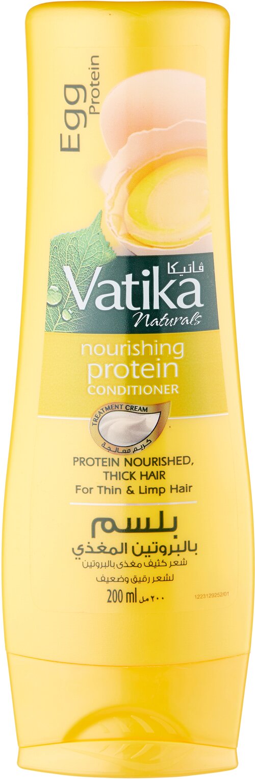 Vatika кондиционер Egg для тонких и ослабленных волос, 200 мл