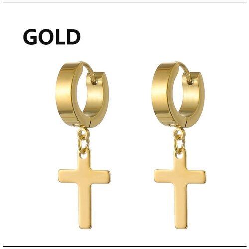 Серьги с подвесками GH, золотой